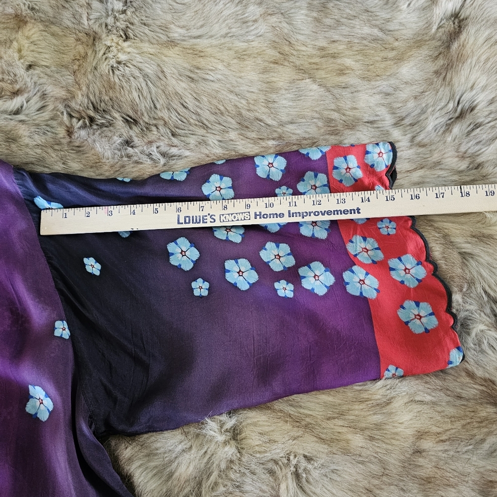 Johnny WAS silk Kimono - Picture 8 of 16